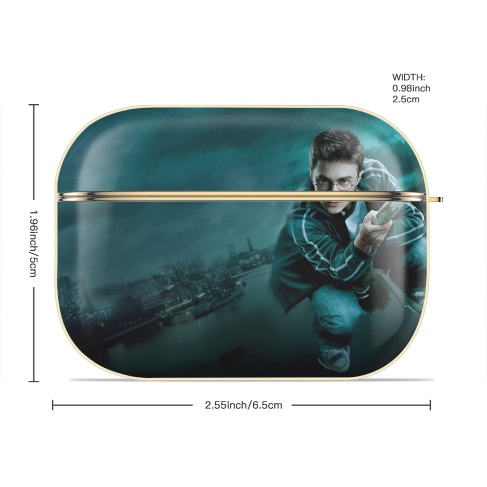 Harry Potter ハリー・ポッターシリーズ 【AirPods Pro用】ハードシェル保護ケース｜耐衝撃・防指紋・カラビナ付き商品仕様