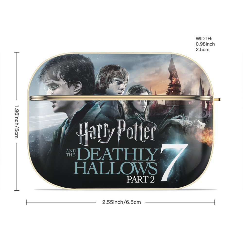 Harry Potter ハリー・ポッターシリーズ 【AirPods Pro用】ハードシェル保護ケース｜耐衝撃・防指紋・カラビナ付き商品仕様
