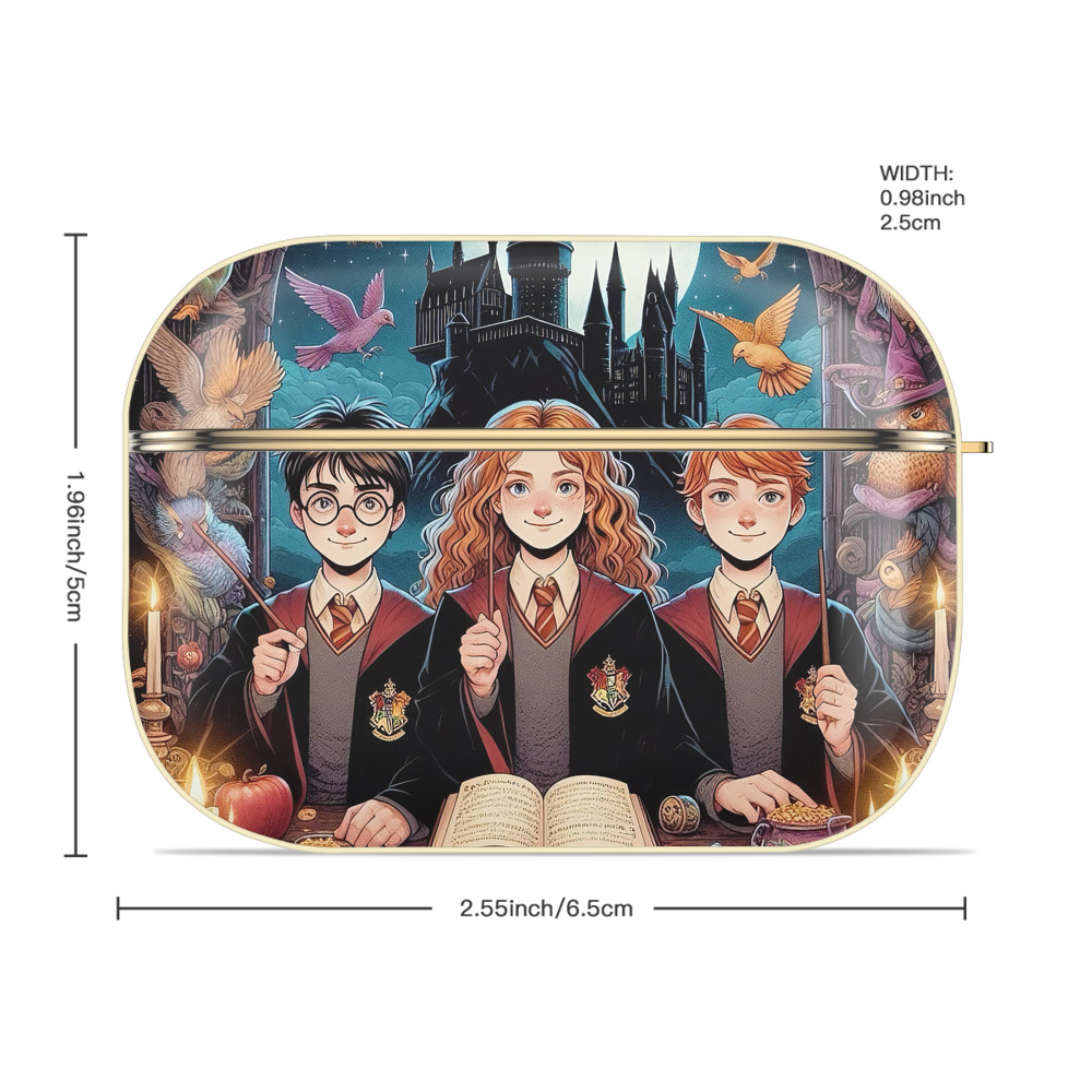 Harry Potter ハリー・ポッターシリーズ 【AirPods Pro用】ハードシェル保護ケース｜耐衝撃・防指紋・カラビナ付き商品仕様