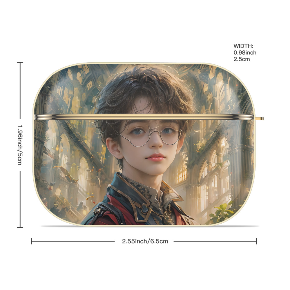 Harry Potter ハリー・ポッターシリーズ 【AirPods Pro用】ハードシェル保護ケース｜耐衝撃・防指紋・カラビナ付き商品仕様