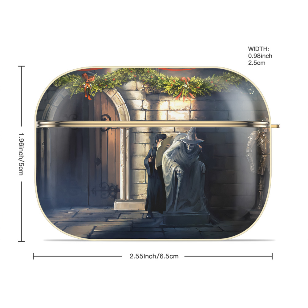 Harry Potter ハリー・ポッターシリーズ 【AirPods Pro用】ハードシェル保護ケース｜耐衝撃・防指紋・カラビナ付き商品仕様