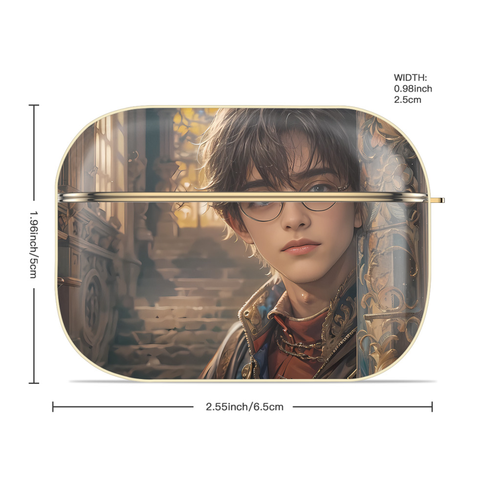 Harry Potter ハリー・ポッターシリーズ 【AirPods Pro用】ハードシェル保護ケース｜耐衝撃・防指紋・カラビナ付き商品仕様
