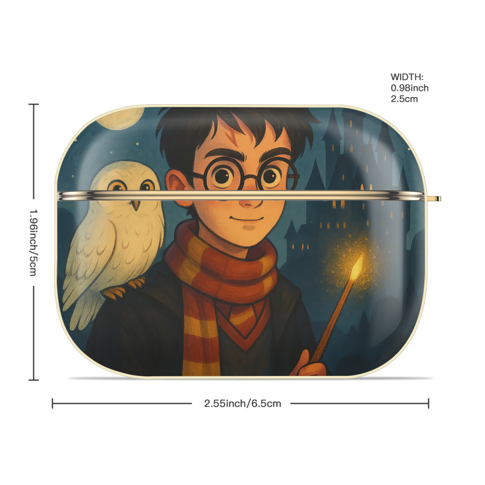 Harry Potter ハリー・ポッターシリーズ 【AirPods Pro用】ハードシェル保護ケース｜耐衝撃・防指紋・カラビナ付き商品仕様