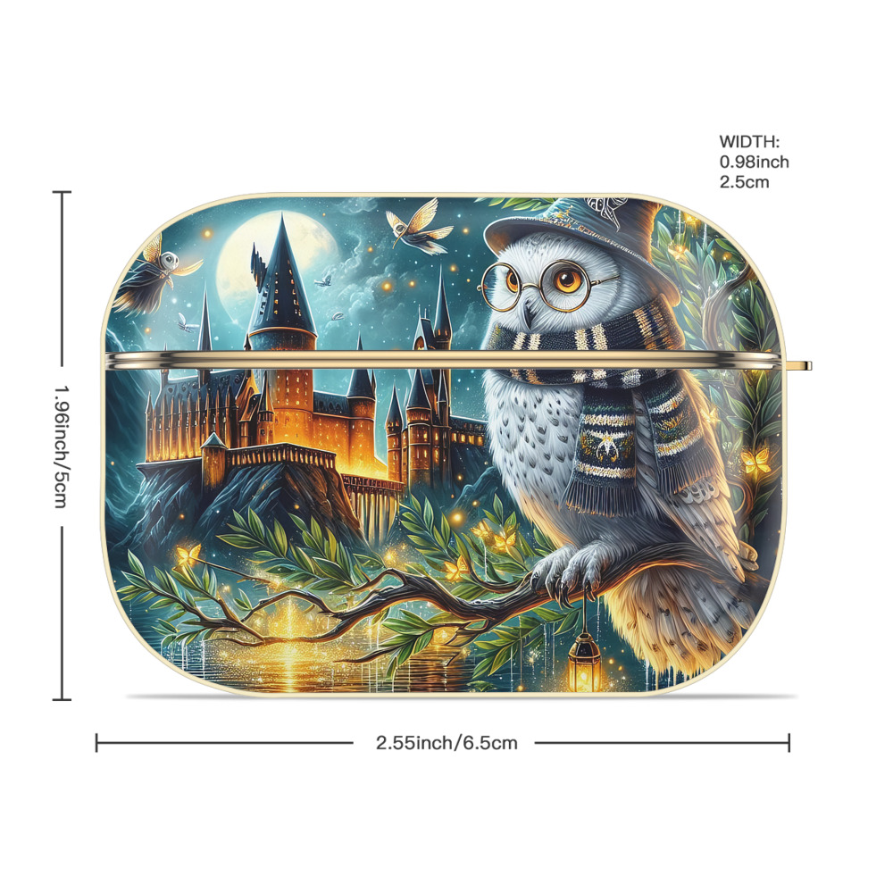 Harry Potter ハリー・ポッターシリーズ 【AirPods Pro用】ハードシェル保護ケース｜耐衝撃・防指紋・カラビナ付き商品仕様