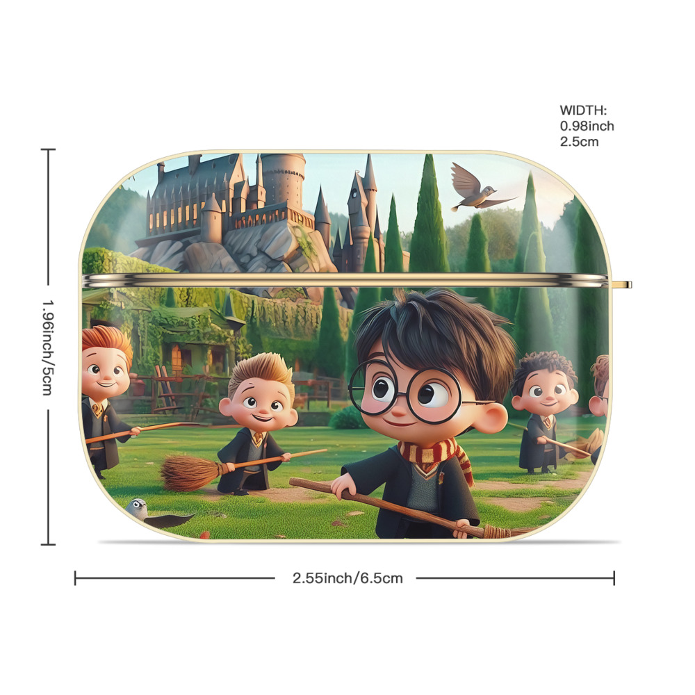 Harry Potter ハリー・ポッターシリーズ 【AirPods Pro用】ハードシェル保護ケース｜耐衝撃・防指紋・カラビナ付き商品仕様