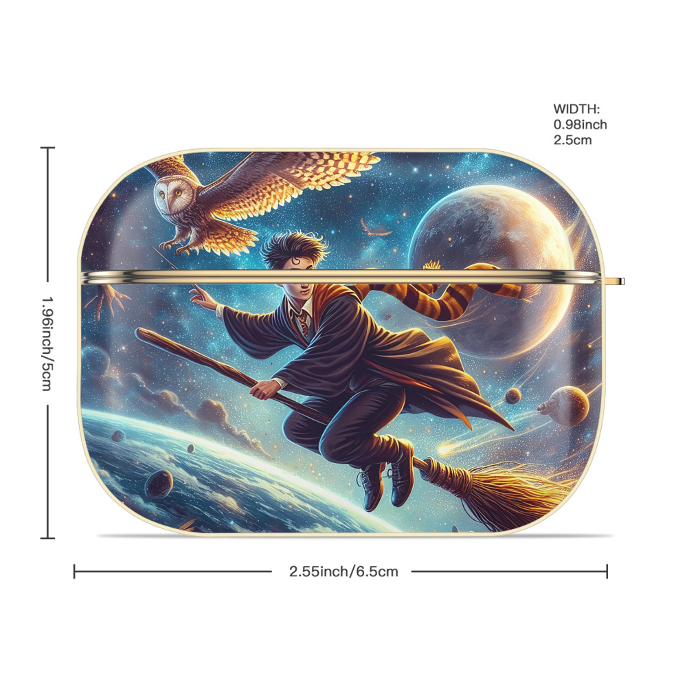 Harry Potter ハリー・ポッターシリーズ 【AirPods Pro用】ハードシェル保護ケース｜耐衝撃・防指紋・カラビナ付き商品仕様