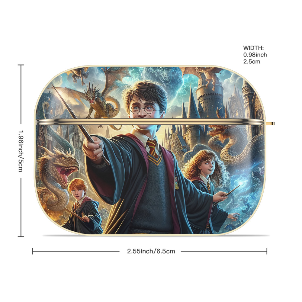 Harry Potter ハリー・ポッターシリーズ 【AirPods Pro用】ハードシェル保護ケース｜耐衝撃・防指紋・カラビナ付き商品仕様