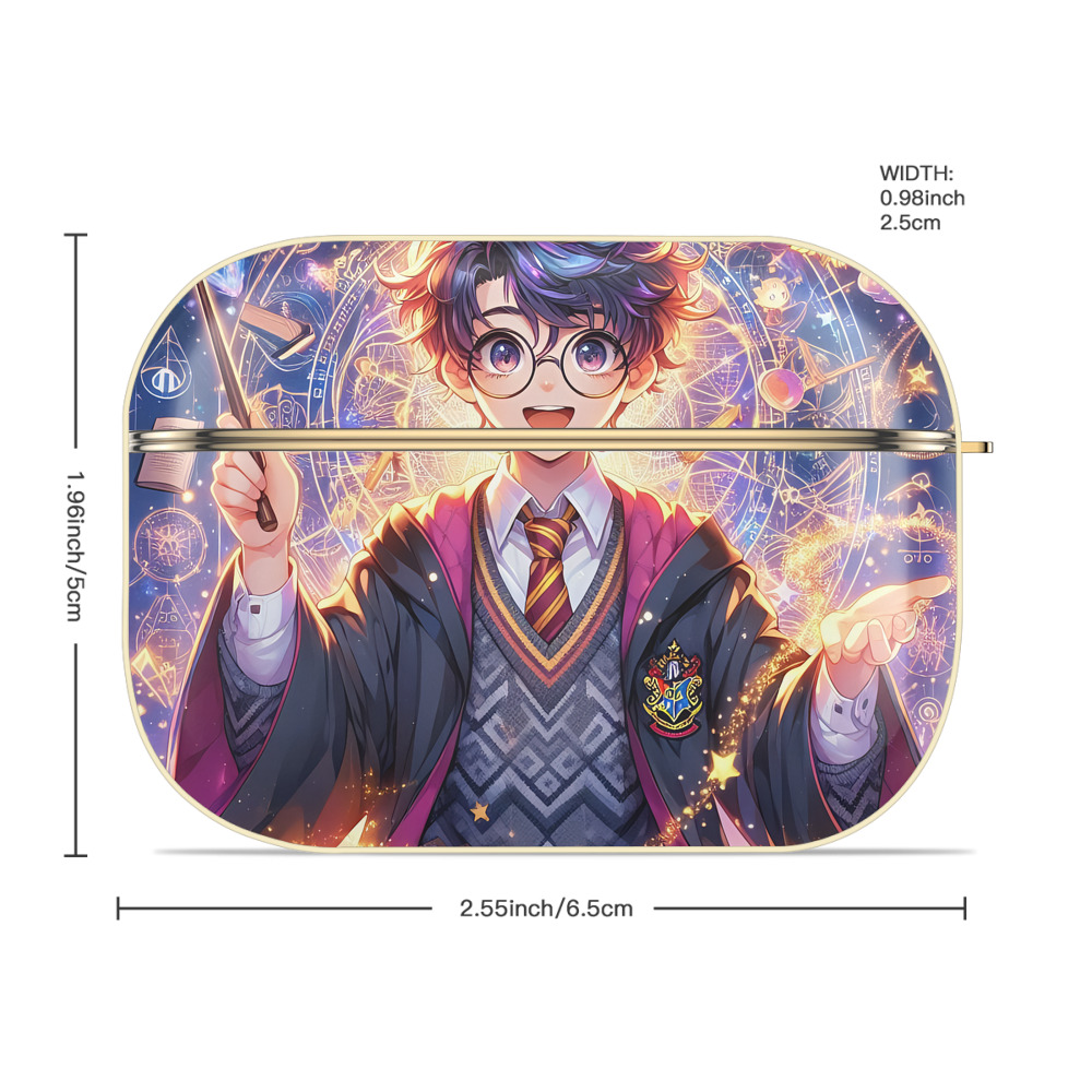 Harry Potter ハリー・ポッターシリーズ 【AirPods Pro用】ハードシェル保護ケース｜耐衝撃・防指紋・カラビナ付き商品仕様