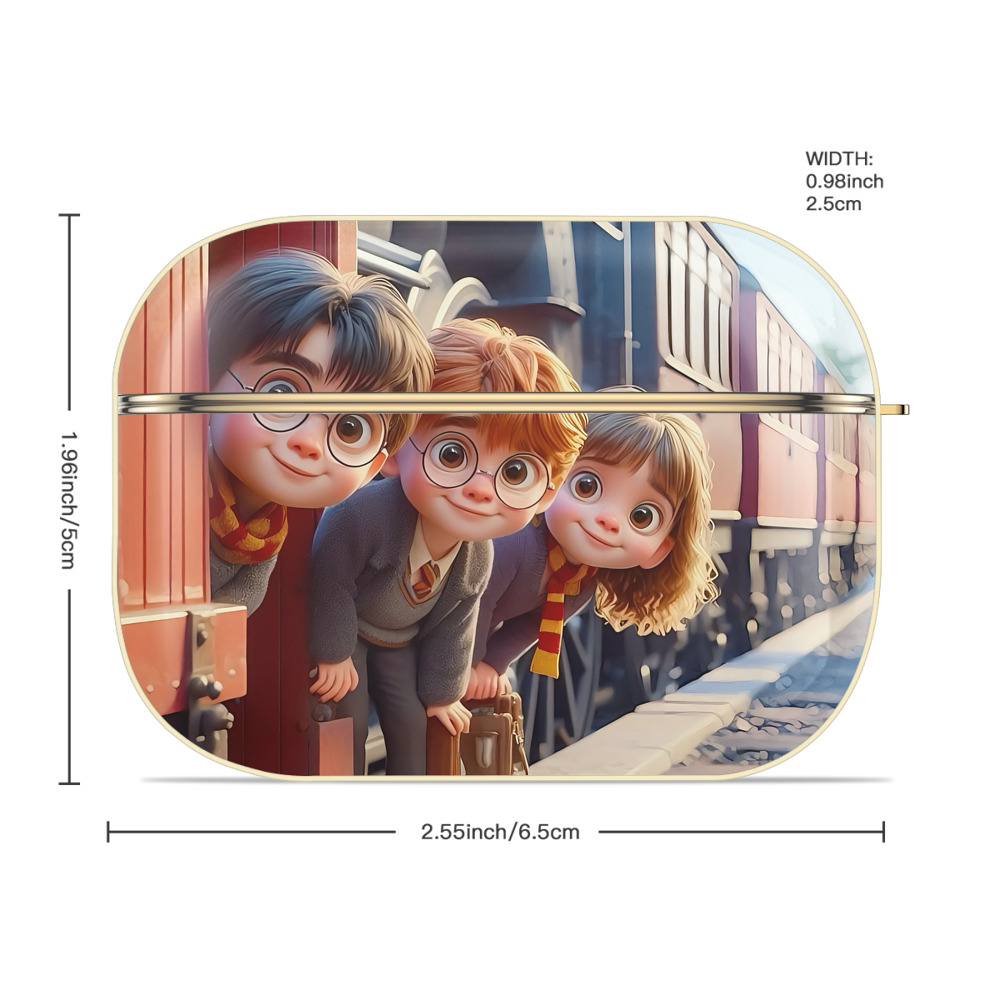 Harry Potter ハリー・ポッターシリーズ 【AirPods Pro用】ハードシェル保護ケース｜耐衝撃・防指紋・カラビナ付き商品仕様