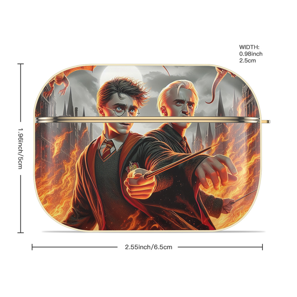Harry Potter ハリー・ポッターシリーズ 【AirPods Pro用】ハードシェル保護ケース｜耐衝撃・防指紋・カラビナ付き商品仕様