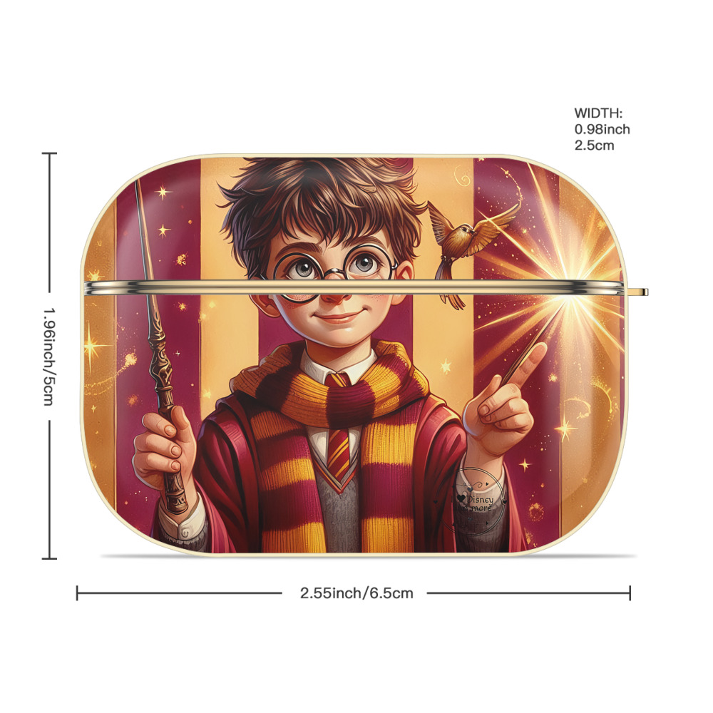 Harry Potter ハリー・ポッターシリーズ 【AirPods Pro用】ハードシェル保護ケース｜耐衝撃・防指紋・カラビナ付き商品仕様