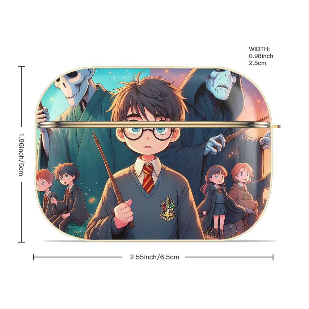 Harry Potter ハリー・ポッターシリーズ 【AirPods Pro用】ハードシェル保護ケース｜耐衝撃・防指紋・カラビナ付き商品仕様