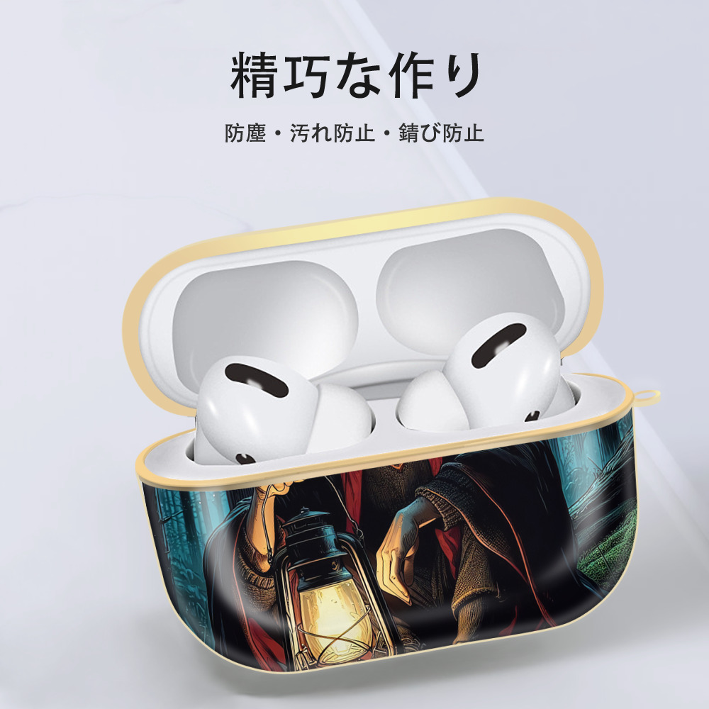 Harry Potter ハリー・ポッターシリーズ 【AirPods Pro用】ハードシェル保護ケース｜耐衝撃・防指紋・カラビナ付き商品仕様