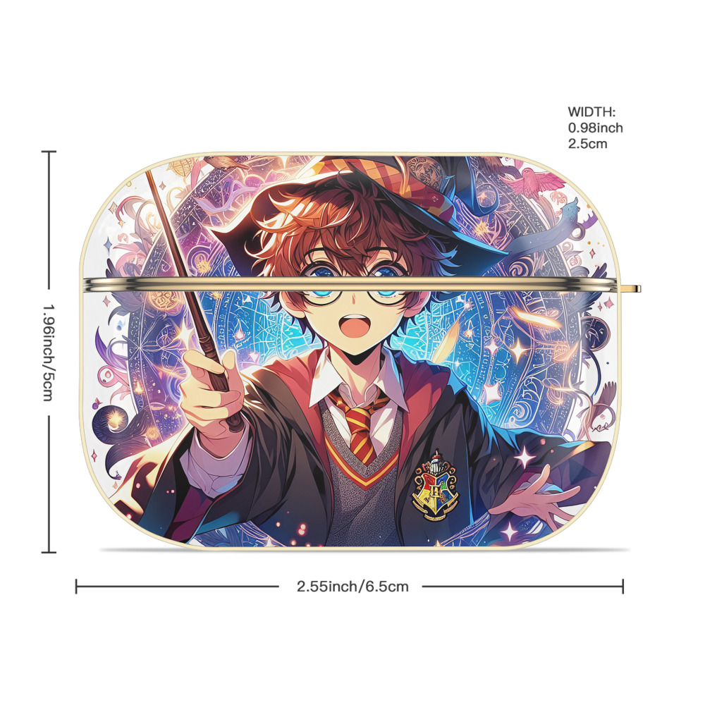 Harry Potter ハリー・ポッターシリーズ 【AirPods Pro用】ハードシェル保護ケース｜耐衝撃・防指紋・カラビナ付き商品仕様