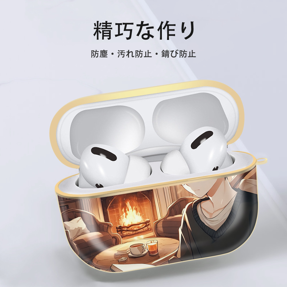Harry Potter ハリー・ポッターシリーズ 【AirPods Pro用】ハードシェル保護ケース｜耐衝撃・防指紋・カラビナ付き商品仕様