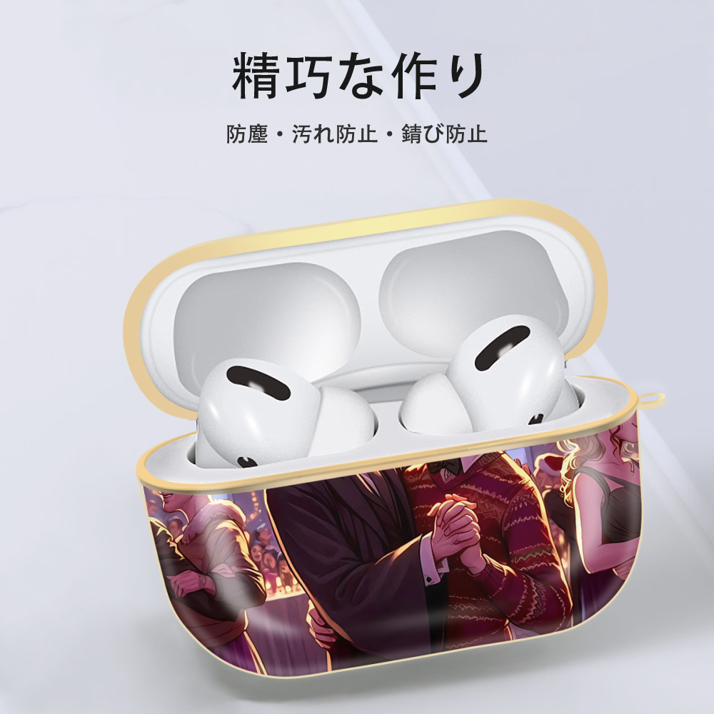 Harry Potter ハリー・ポッターシリーズ 【AirPods Pro用】ハードシェル保護ケース｜耐衝撃・防指紋・カラビナ付き商品仕様