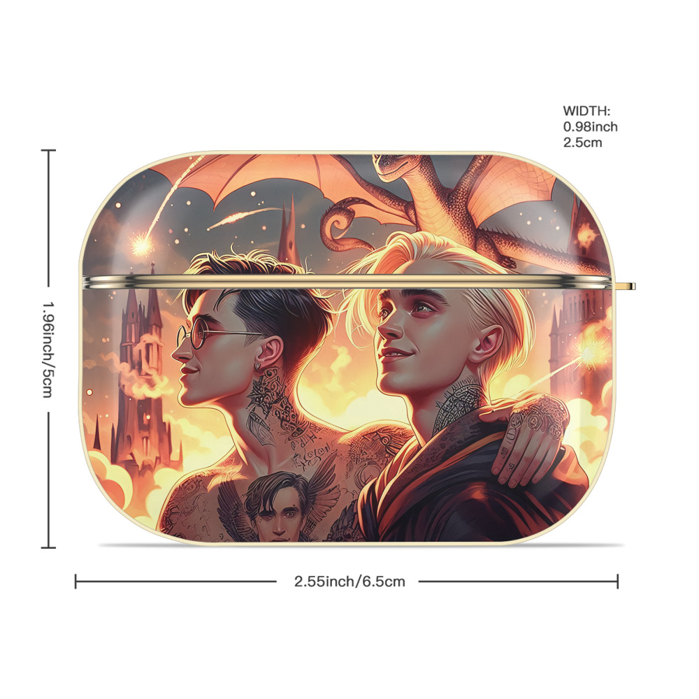 Harry Potter ハリー・ポッターシリーズ 【AirPods Pro用】ハードシェル保護ケース｜耐衝撃・防指紋・カラビナ付き商品仕様