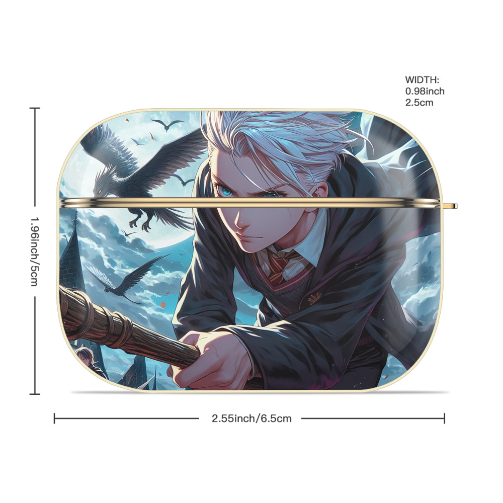 Harry Potter ハリー・ポッターシリーズ 【AirPods Pro用】ハードシェル保護ケース｜耐衝撃・防指紋・カラビナ付き商品仕様