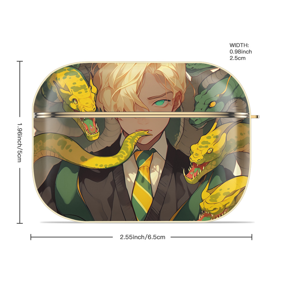 Harry Potter ハリー・ポッターシリーズ 【AirPods Pro用】ハードシェル保護ケース｜耐衝撃・防指紋・カラビナ付き商品仕様