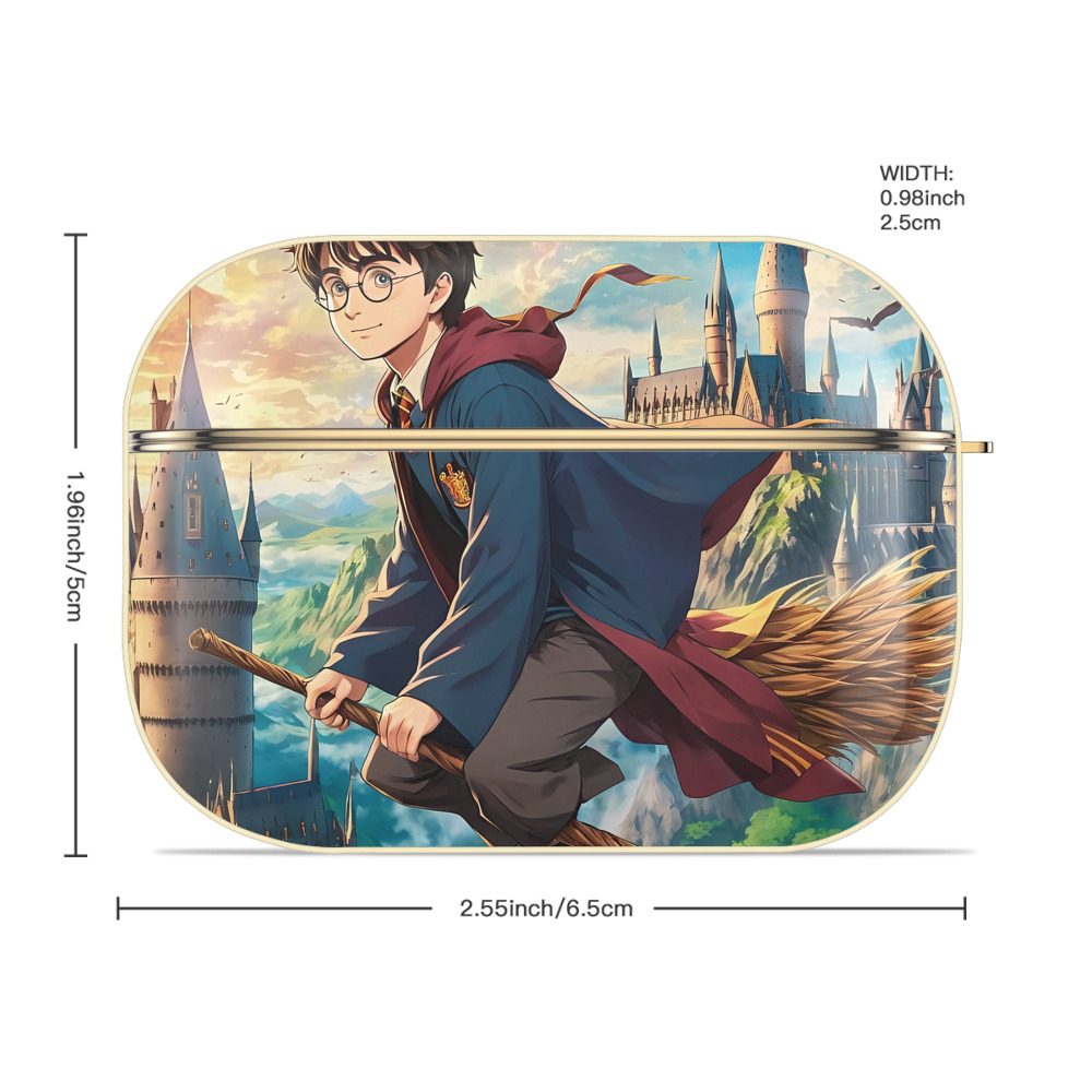 Harry Potter ハリー・ポッターシリーズ 【AirPods Pro用】ハードシェル保護ケース｜耐衝撃・防指紋・カラビナ付き商品仕様