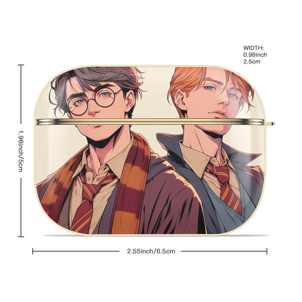 Harry Potter ハリー・ポッターシリーズ 【AirPods Pro用】ハードシェル保護ケース｜耐衝撃・防指紋・カラビナ付き商品仕様