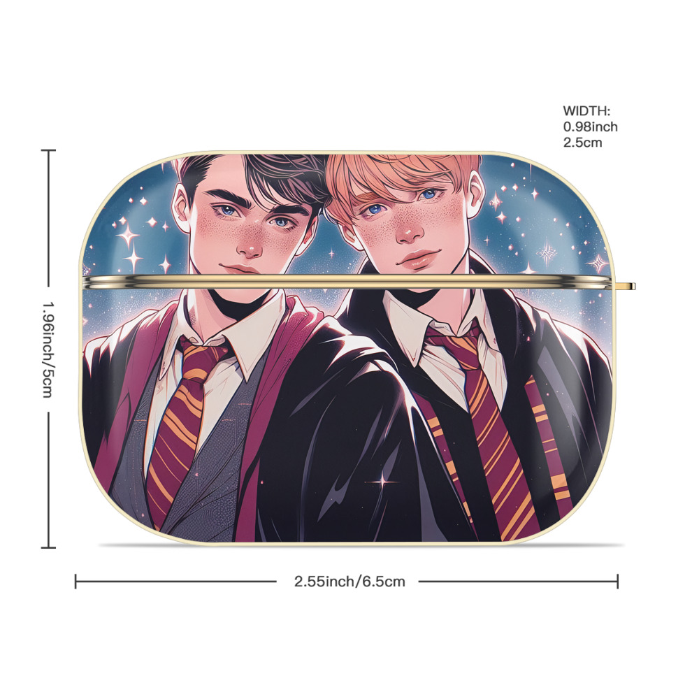 Harry Potter ハリー・ポッターシリーズ 【AirPods Pro用】ハードシェル保護ケース｜耐衝撃・防指紋・カラビナ付き商品仕様
