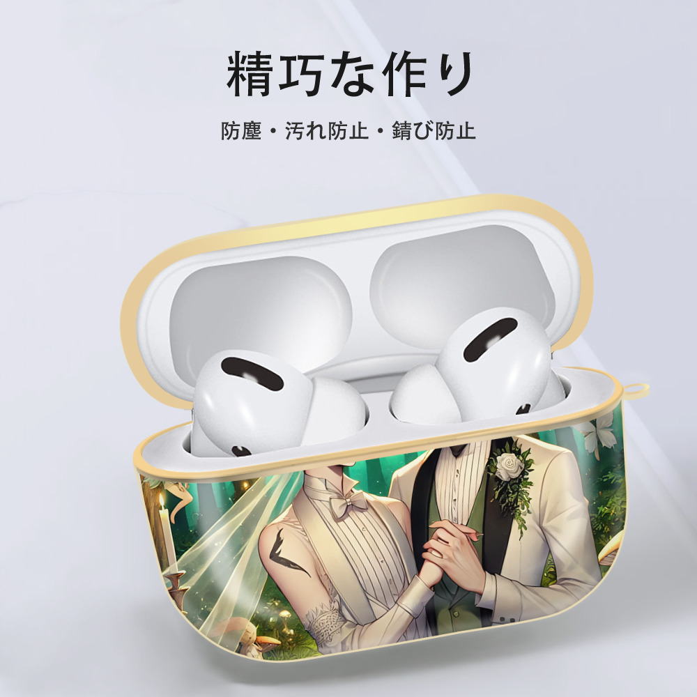 Harry Potter ハリー・ポッターシリーズ 【AirPods Pro用】ハードシェル保護ケース｜耐衝撃・防指紋・カラビナ付き商品仕様