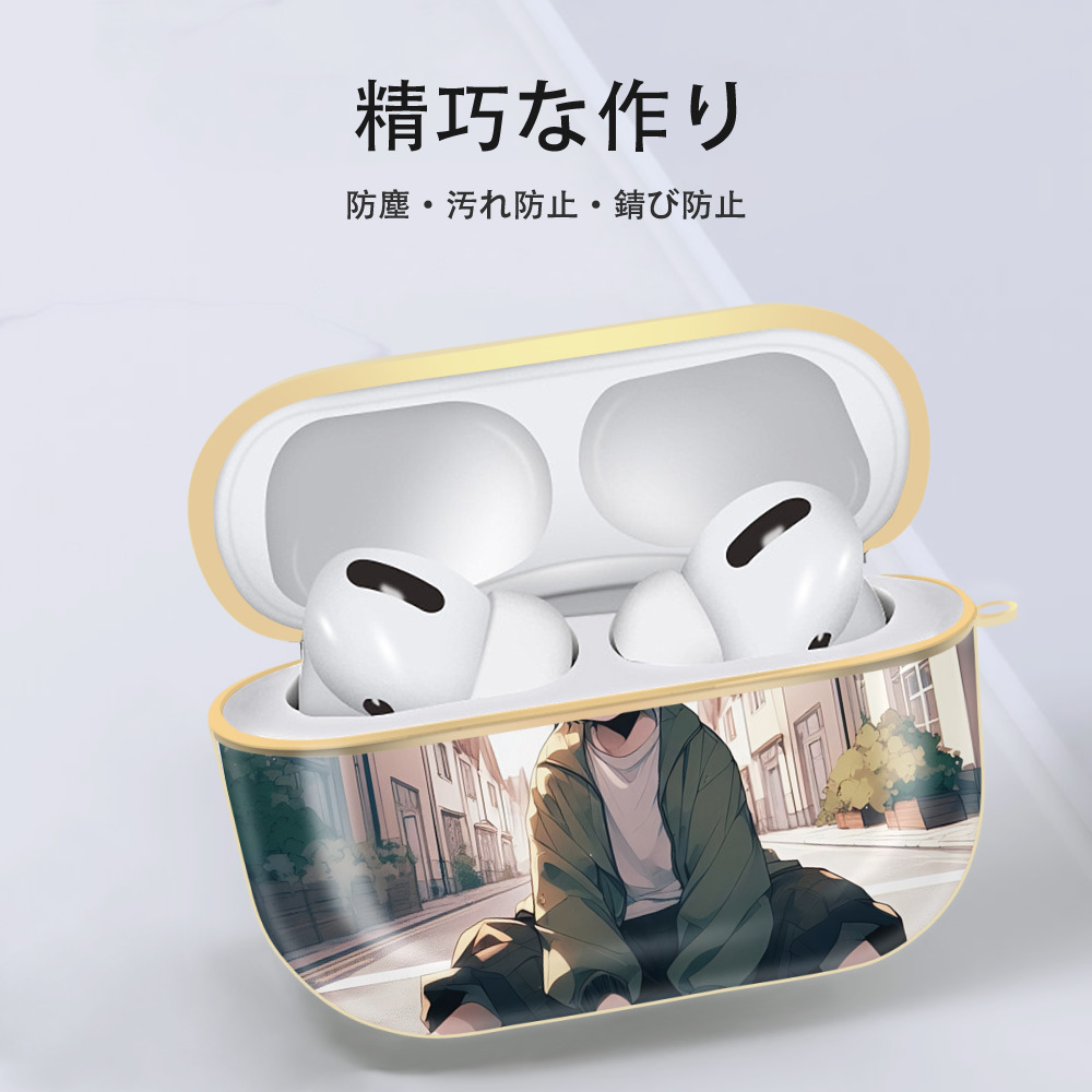 Harry Potter ハリー・ポッターシリーズ 【AirPods Pro用】ハードシェル保護ケース｜耐衝撃・防指紋・カラビナ付き商品仕様