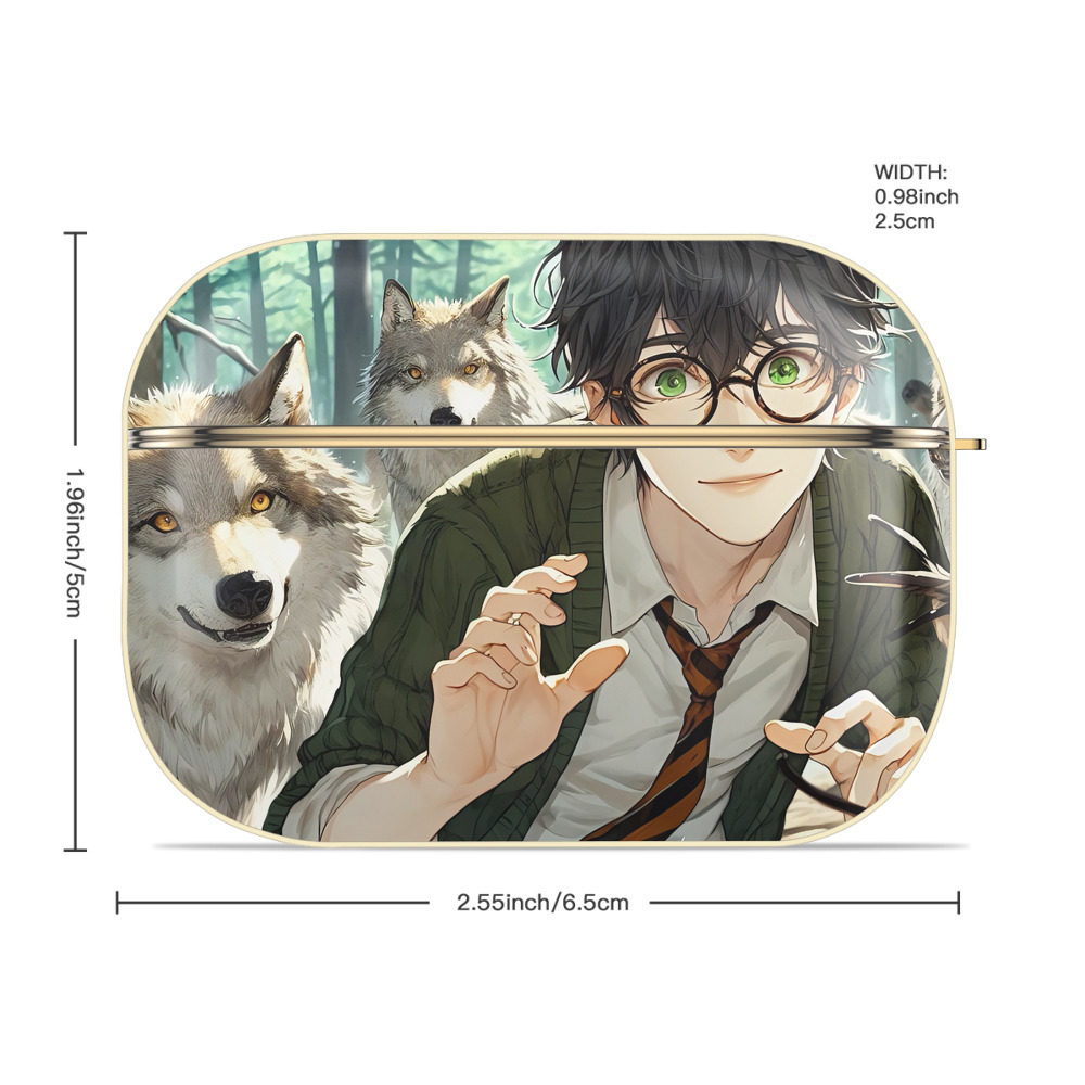 Harry Potter ハリー・ポッターシリーズ 【AirPods Pro用】ハードシェル保護ケース｜耐衝撃・防指紋・カラビナ付き商品仕様