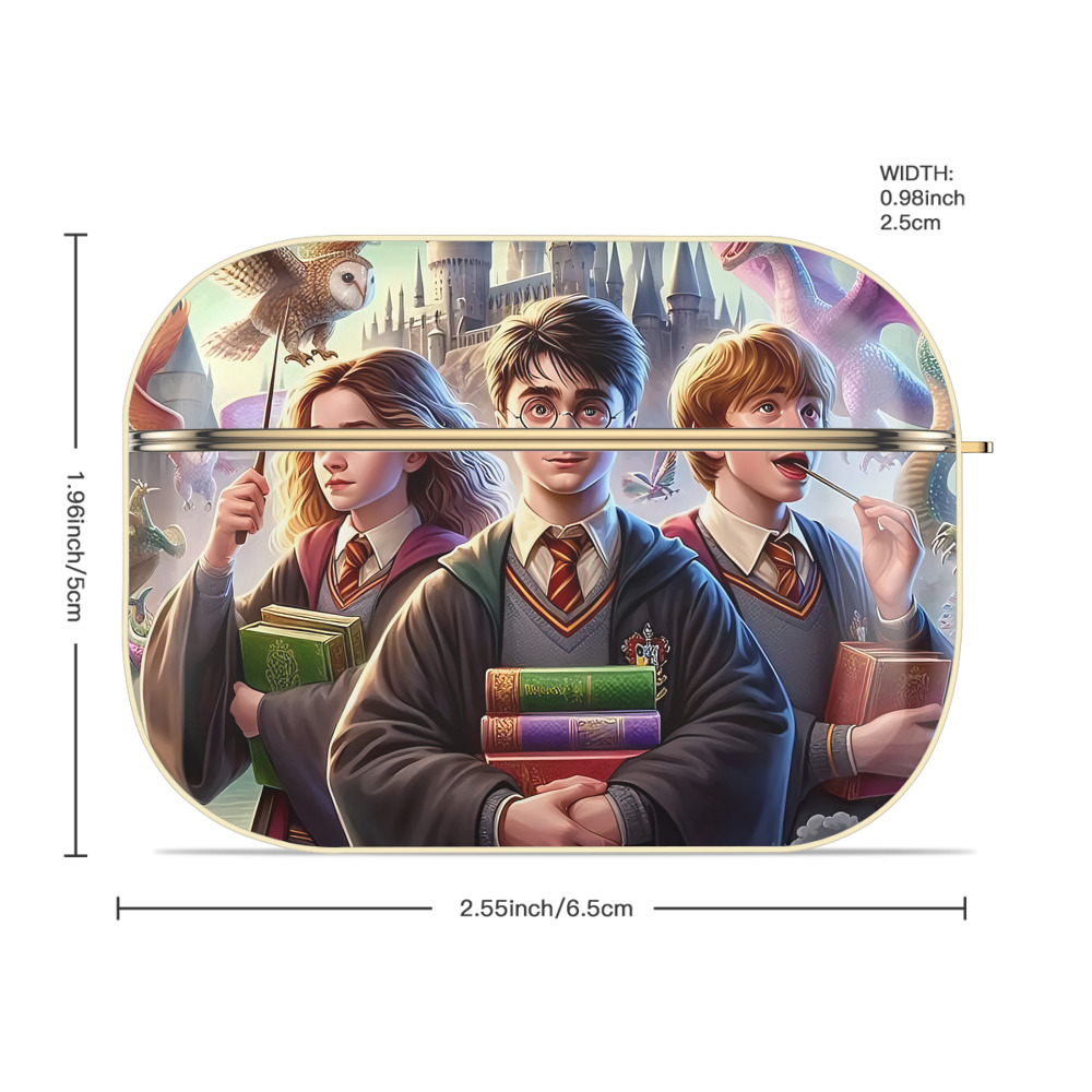 Harry Potter ハリー・ポッターシリーズ 【AirPods Pro用】ハードシェル保護ケース｜耐衝撃・防指紋・カラビナ付き商品仕様