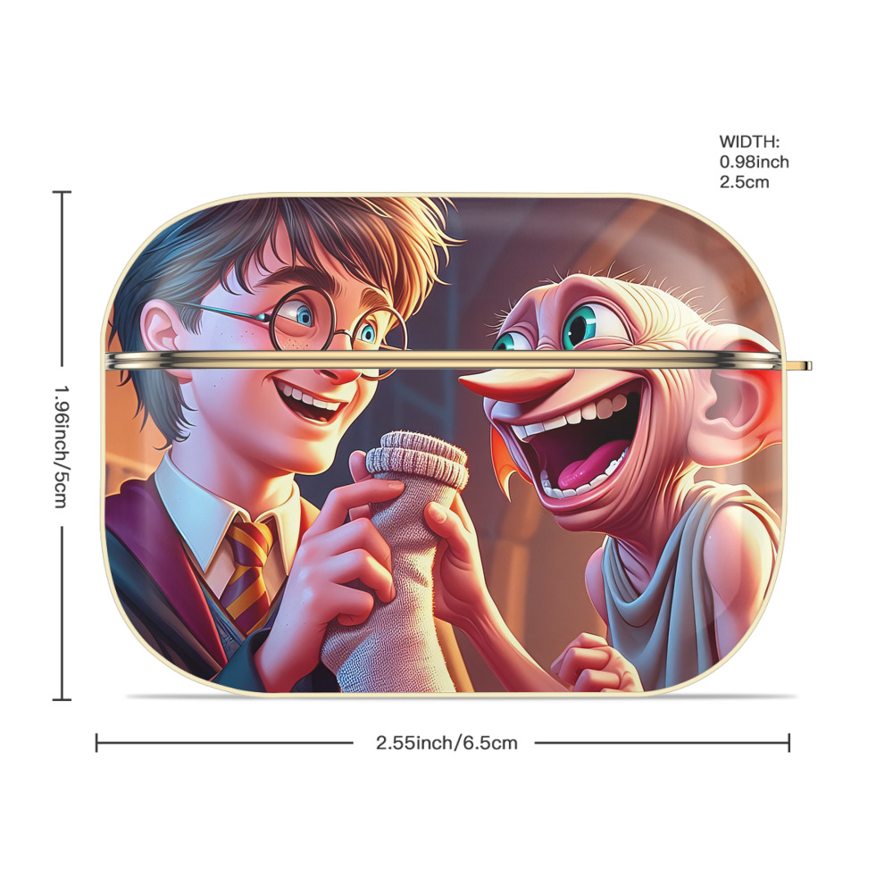 Harry Potter ハリー・ポッターシリーズ 【AirPods Pro用】ハードシェル保護ケース｜耐衝撃・防指紋・カラビナ付き商品仕様