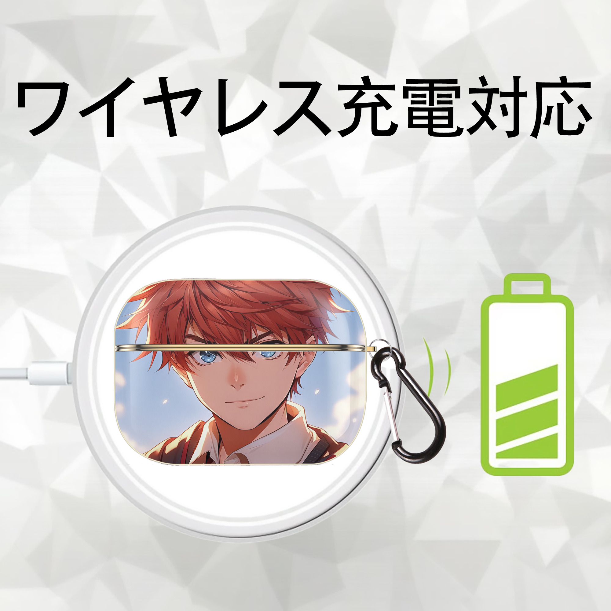 Harry Potter ハリー・ポッターシリーズ 【AirPods Pro用】ハードシェル保護ケース｜耐衝撃・防指紋・カラビナ付き商品仕様