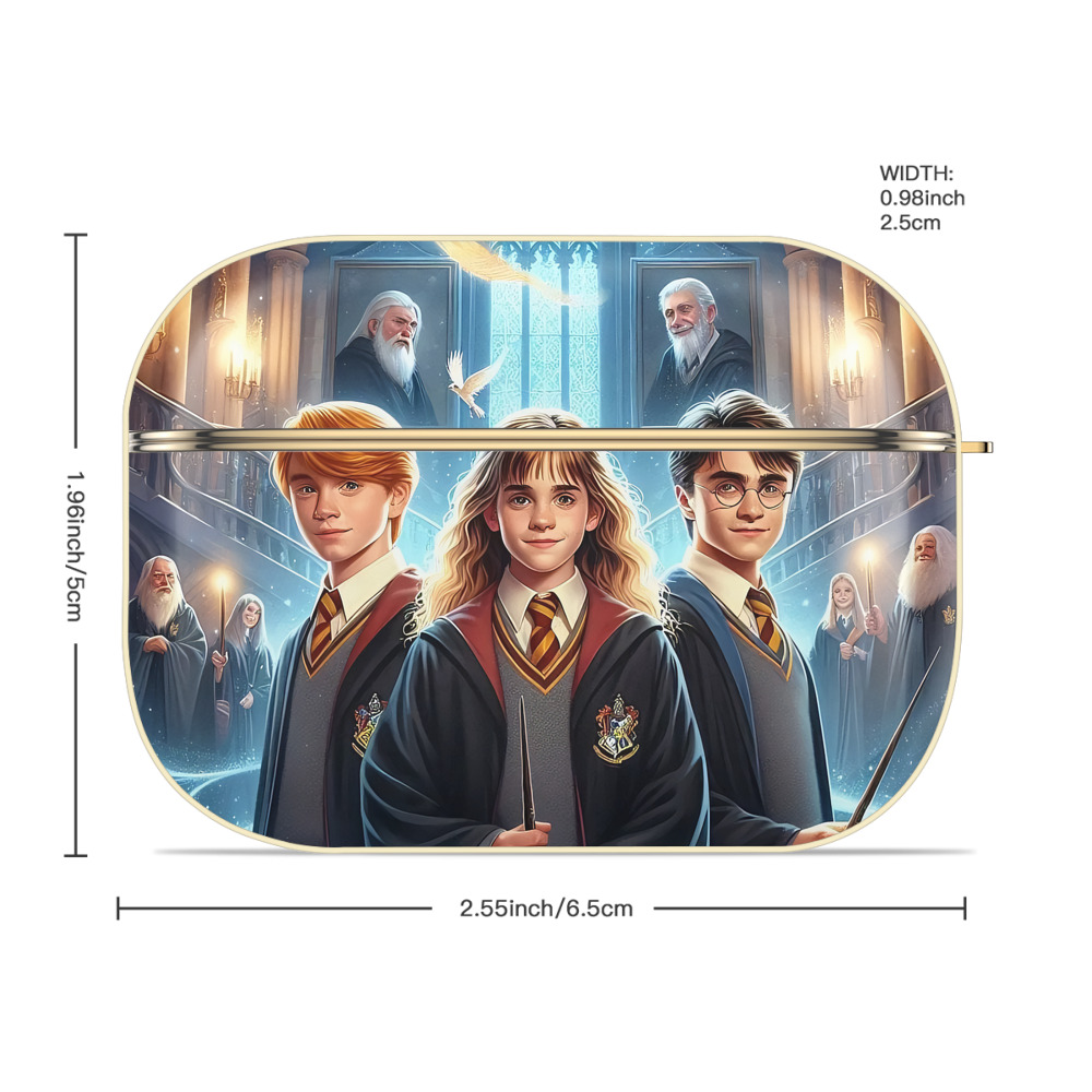Harry Potter ハリー・ポッターシリーズ 【AirPods Pro用】ハードシェル保護ケース｜耐衝撃・防指紋・カラビナ付き商品仕様