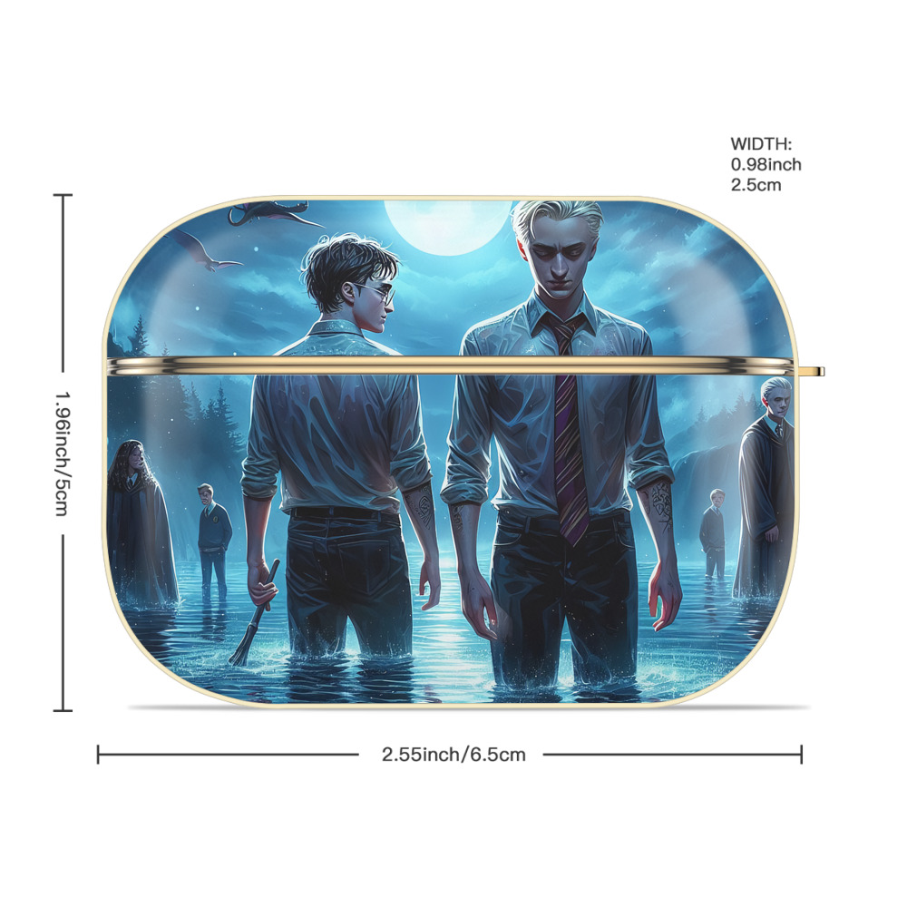 Harry Potter ハリー・ポッターシリーズ 【AirPods Pro用】ハードシェル保護ケース｜耐衝撃・防指紋・カラビナ付き商品仕様