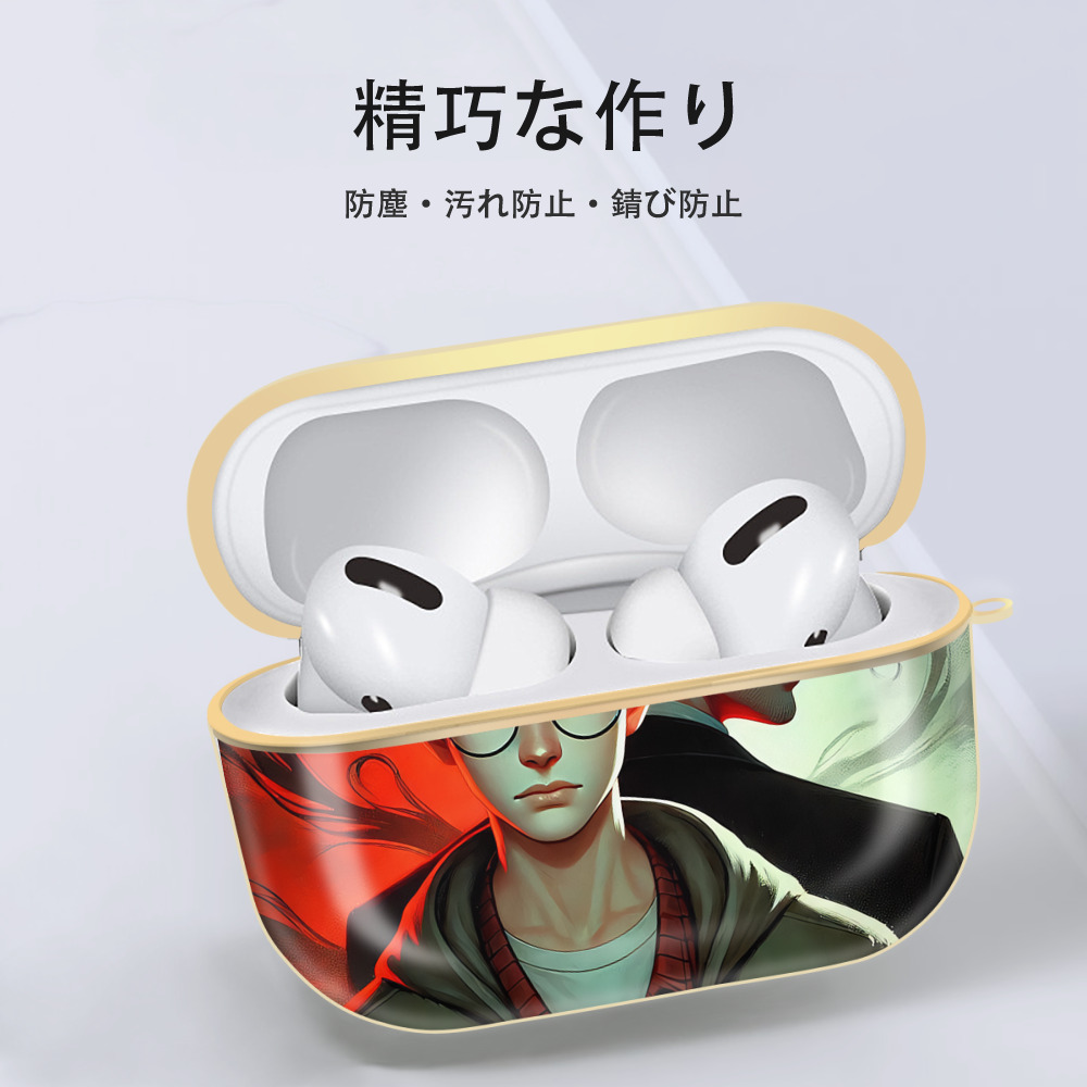 Harry Potter ハリー・ポッターシリーズ 【AirPods Pro用】ハードシェル保護ケース｜耐衝撃・防指紋・カラビナ付き商品仕様