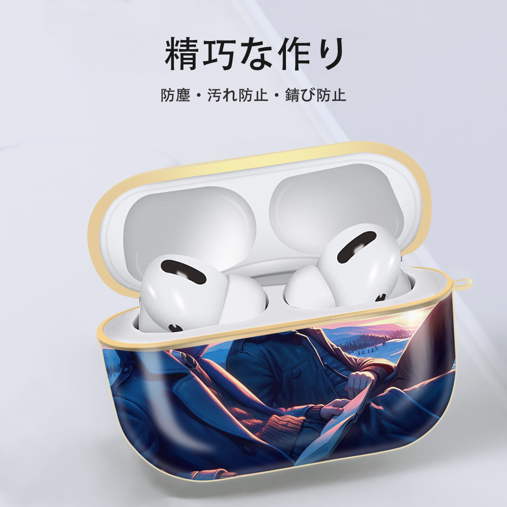 Harry Potter ハリー・ポッターシリーズ 【AirPods Pro用】ハードシェル保護ケース｜耐衝撃・防指紋・カラビナ付き商品仕様