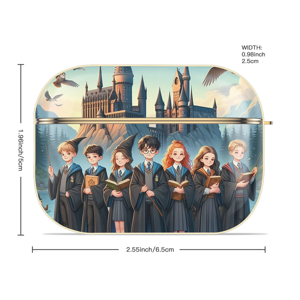 Harry Potter ハリー・ポッターシリーズ 【AirPods Pro用】ハードシェル保護ケース｜耐衝撃・防指紋・カラビナ付き商品仕様