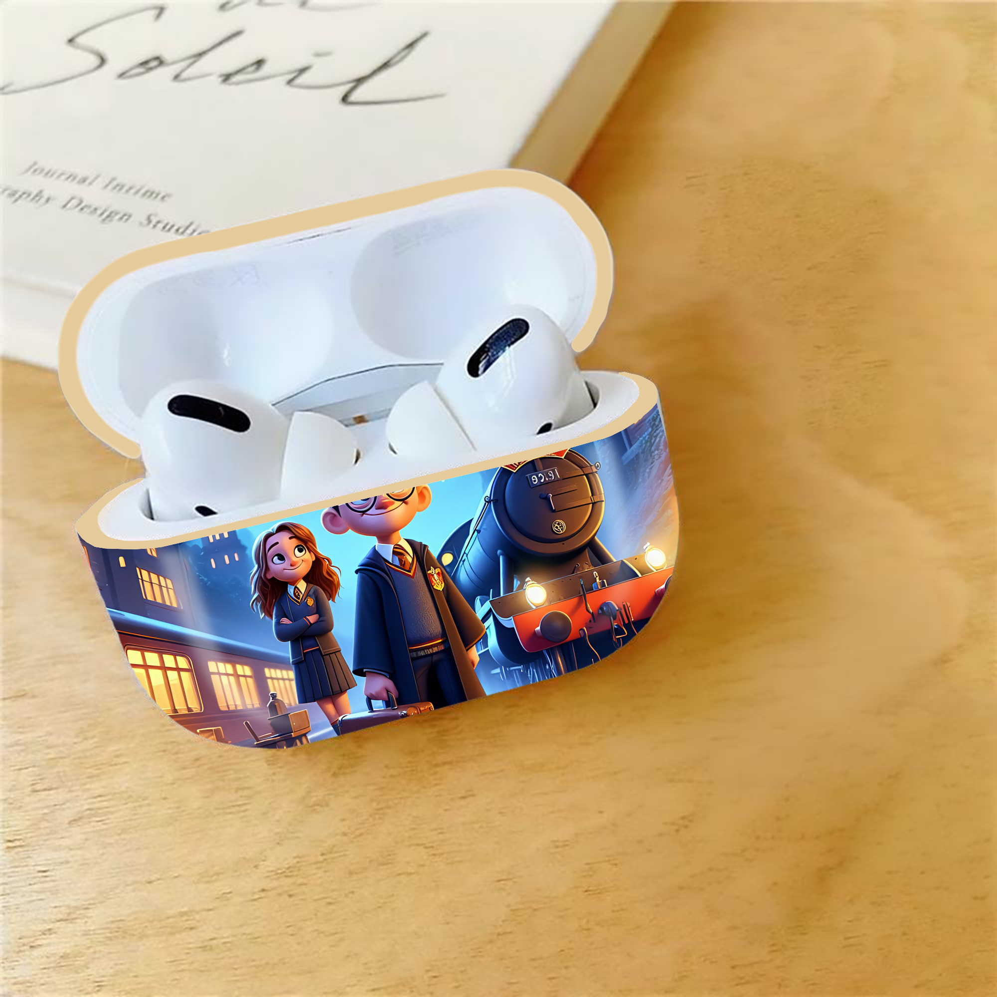 Harry Potter ハリー・ポッターシリーズ 【AirPods Pro用】ハードシェル保護ケース｜耐衝撃・防指紋・カラビナ付き商品仕様