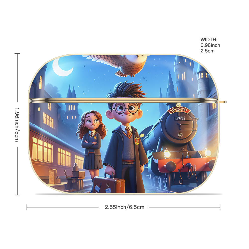 Harry Potter ハリー・ポッターシリーズ 【AirPods Pro用】ハードシェル保護ケース｜耐衝撃・防指紋・カラビナ付き商品仕様