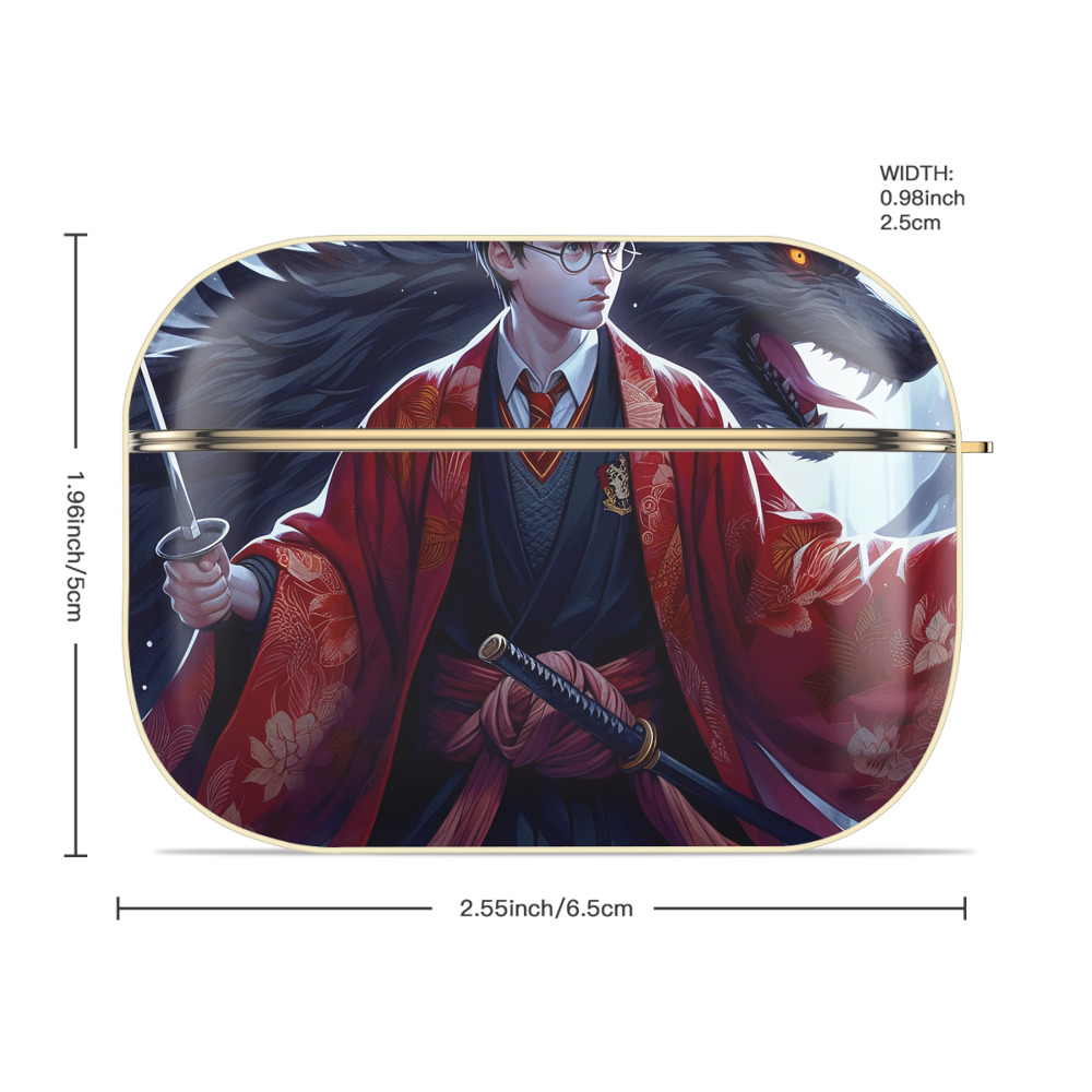 Harry Potter ハリー・ポッターシリーズ 【AirPods Pro用】ハードシェル保護ケース｜耐衝撃・防指紋・カラビナ付き商品仕様