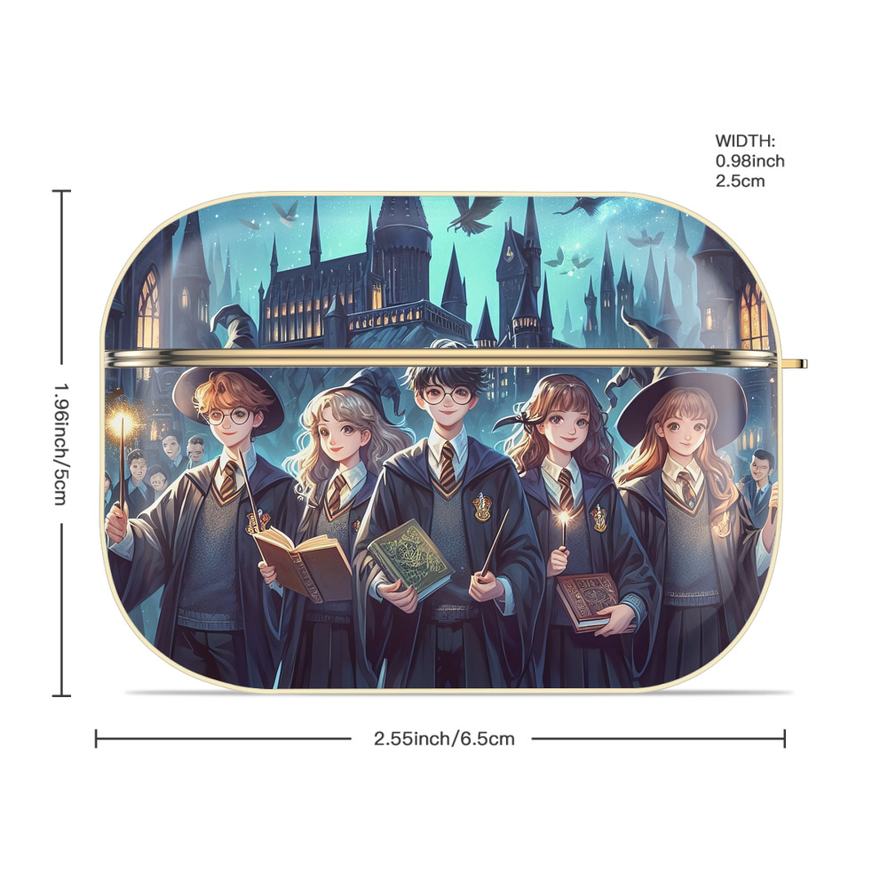 Harry Potter ハリー・ポッターシリーズ 【AirPods Pro用】ハードシェル保護ケース｜耐衝撃・防指紋・カラビナ付き商品仕様