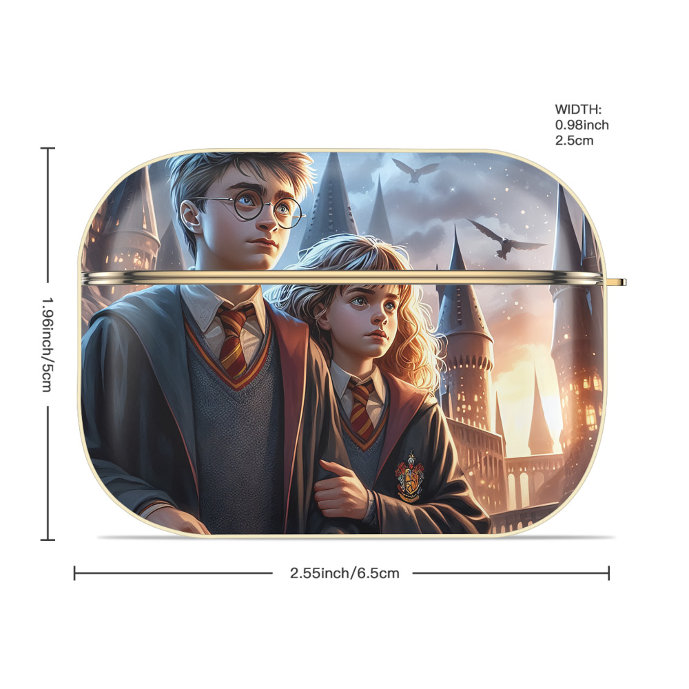 Harry Potter ハリー・ポッターシリーズ 【AirPods Pro用】ハードシェル保護ケース｜耐衝撃・防指紋・カラビナ付き商品仕様