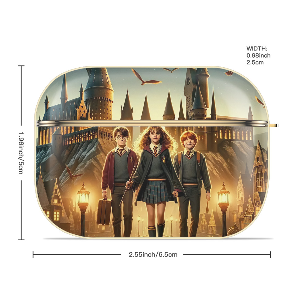 Harry Potter ハリー・ポッターシリーズ 【AirPods Pro用】ハードシェル保護ケース｜耐衝撃・防指紋・カラビナ付き商品仕様