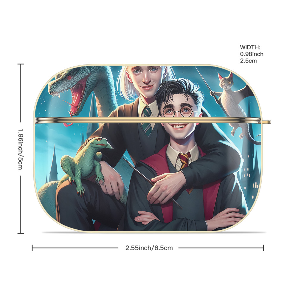 Harry Potter ハリー・ポッターシリーズ 【AirPods Pro用】ハードシェル保護ケース｜耐衝撃・防指紋・カラビナ付き商品仕様