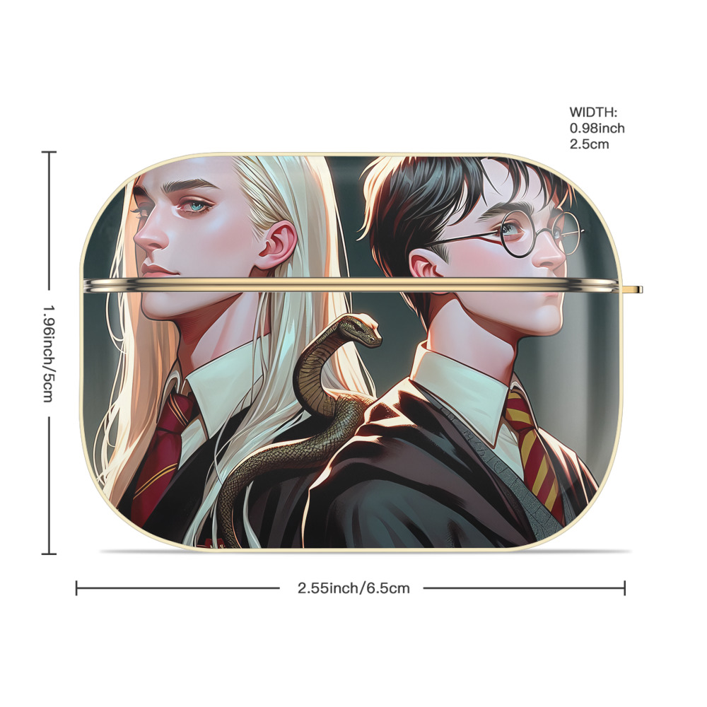 Harry Potter ハリー・ポッターシリーズ 【AirPods Pro用】ハードシェル保護ケース｜耐衝撃・防指紋・カラビナ付き商品仕様