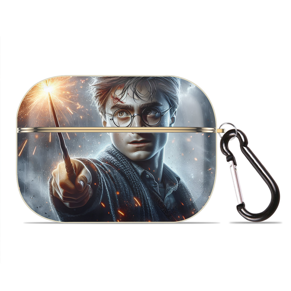 （画像用） Harry Potter ハリー・ポッターシリーズ 【AirPods Pro用】ハードシェル保護ケース｜耐衝撃・防指紋・カラビナ付き商品仕様
