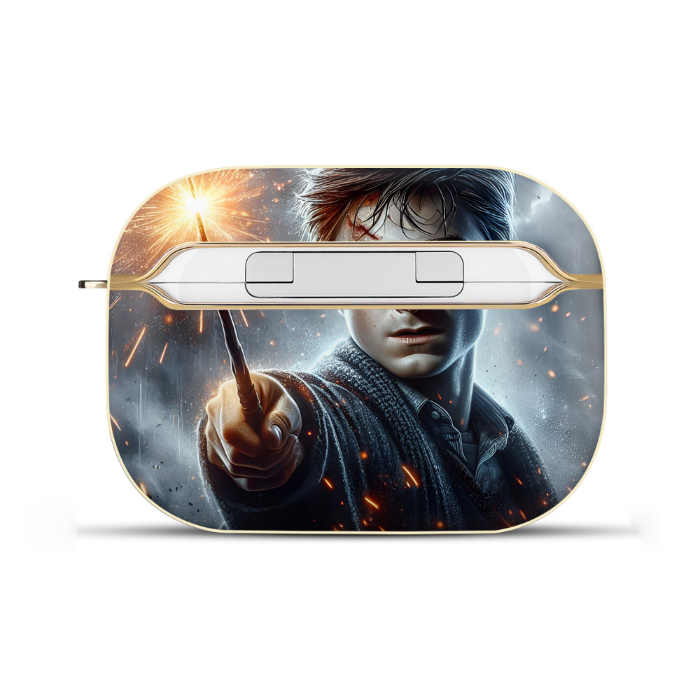 （画像用） Harry Potter ハリー・ポッターシリーズ 【AirPods Pro用】ハードシェル保護ケース｜耐衝撃・防指紋・カラビナ付き商品仕様