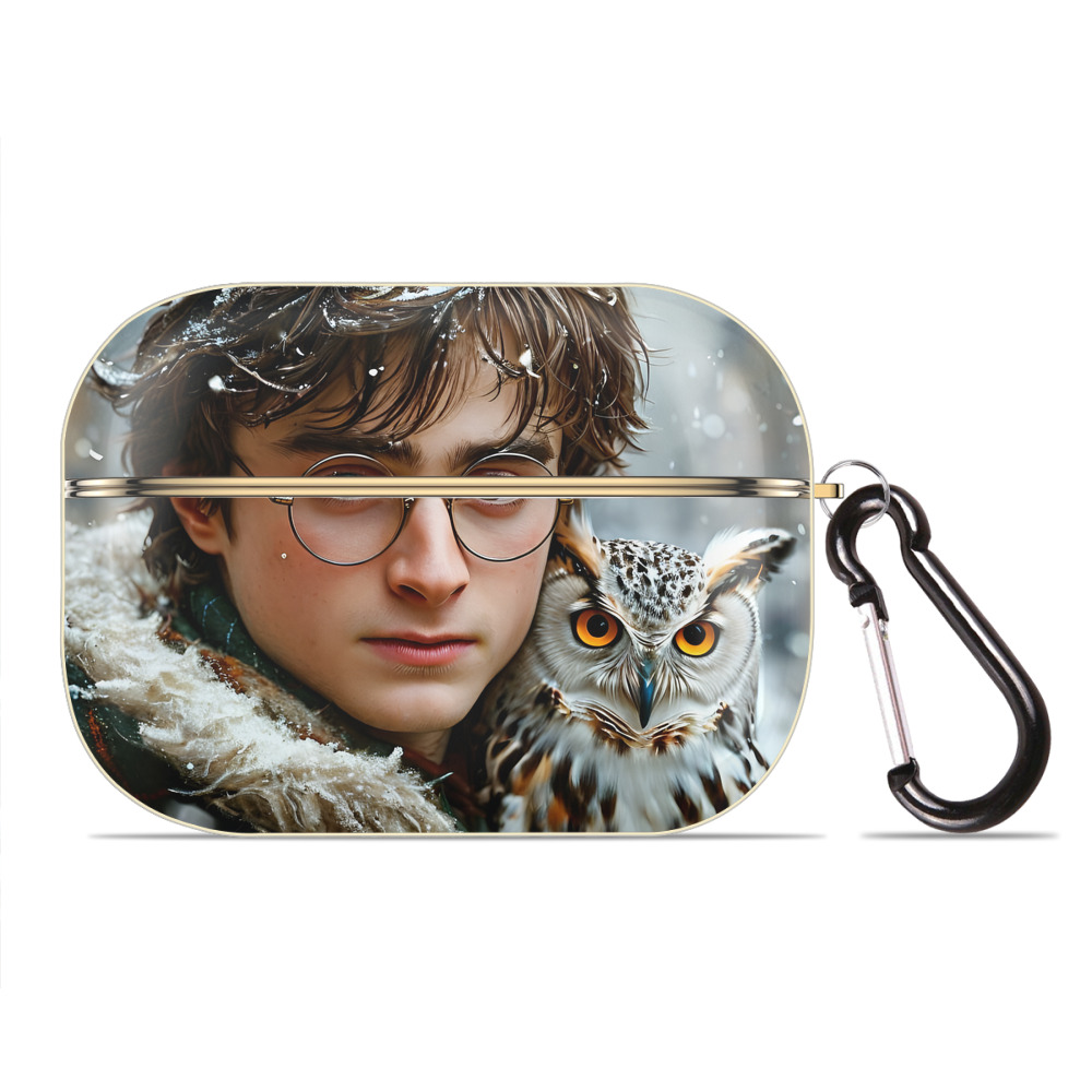 （画像用） Harry Potter ハリー・ポッターシリーズ 【AirPods Pro用】ハードシェル保護ケース｜耐衝撃・防指紋・カラビナ付き商品仕様