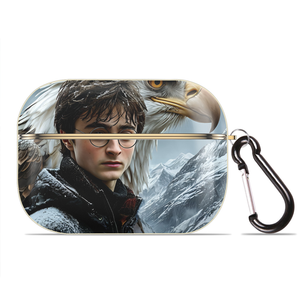 （画像用） Harry Potter ハリー・ポッターシリーズ 【AirPods Pro用】ハードシェル保護ケース｜耐衝撃・防指紋・カラビナ付き商品仕様