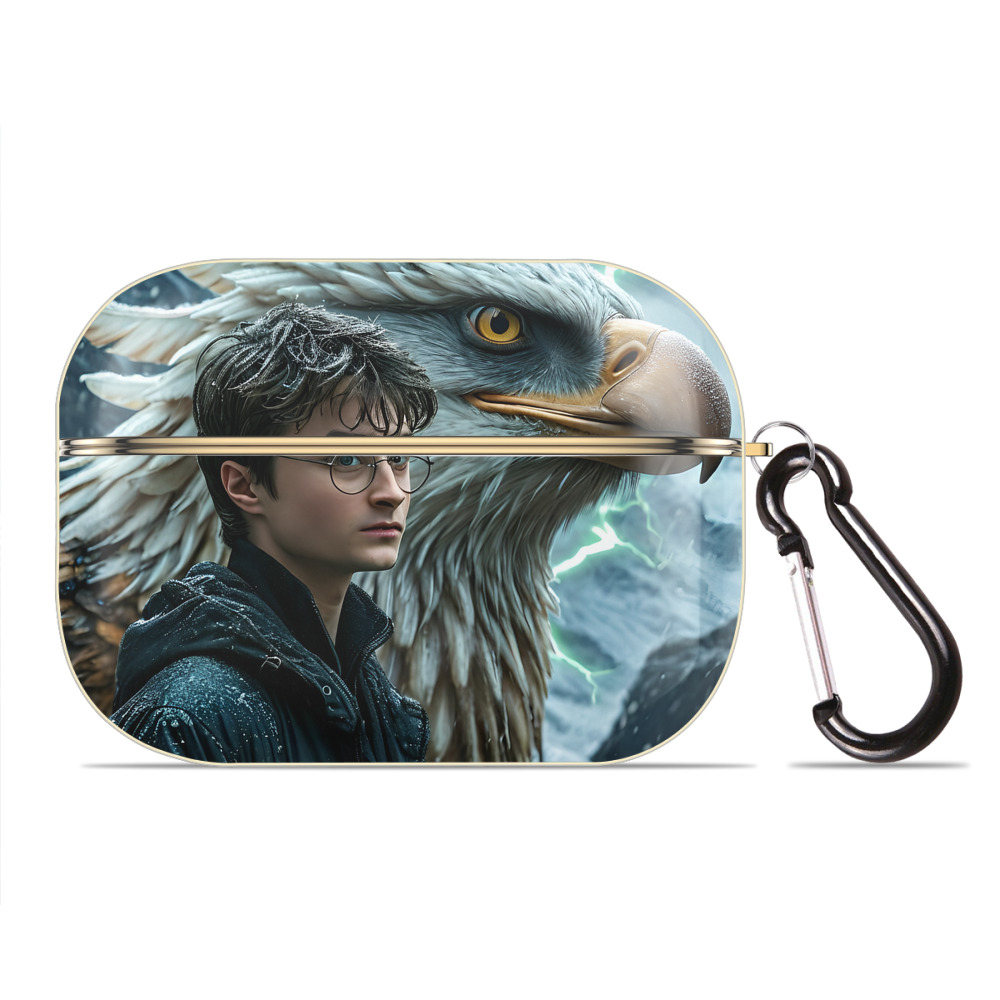 （画像用） Harry Potter ハリー・ポッターシリーズ 【AirPods Pro用】ハードシェル保護ケース｜耐衝撃・防指紋・カラビナ付き商品仕様